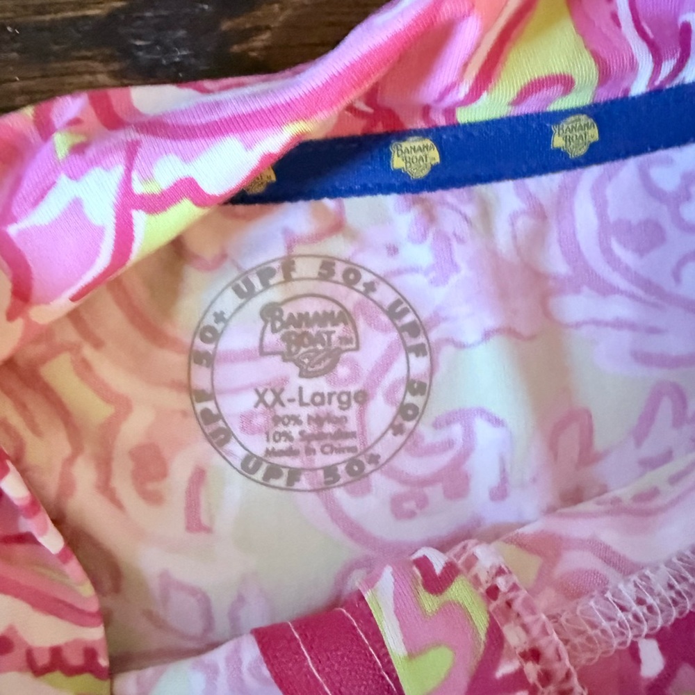Banana Boat long sleeve tops - Pink and Blue- XL & XXL - Picture 4 of 5